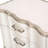 London Place 3-Drawer Nightstand with Marble Top - Creamy Pearl