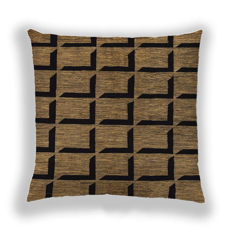 Coussin Abstract 1691, Microsuède