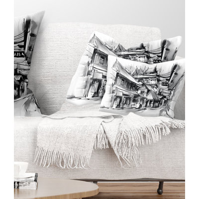 Coussin City Street - Cityscape