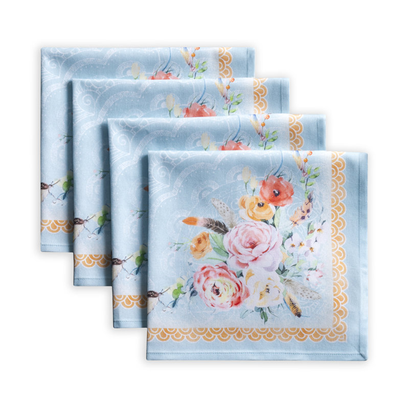 Cotton No Pattern Square Napkin