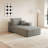 Y165-R-SLEEPER-GREY right sleeper grey