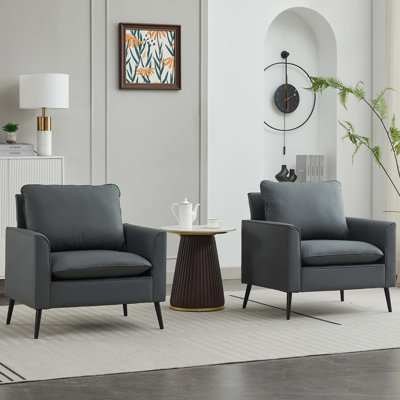 Canapé simple en cuir 2pc
