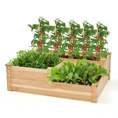 Nkrumah Wood Raised Garden Bed