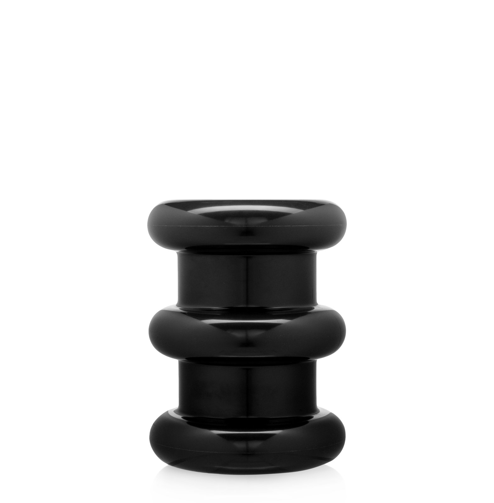 Pilastro Accent Stool, Black