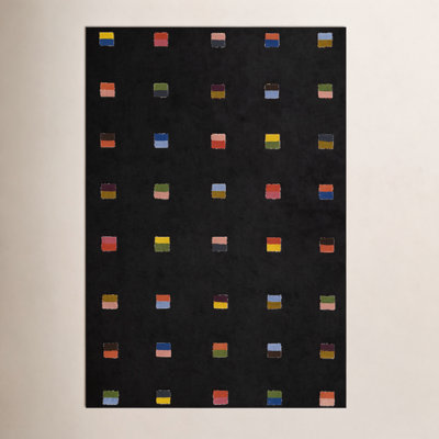 AllModern Form Hand Tufted Wool Geometric Multi Area Rug