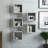 Modern Wall Shelf Set (5 Pieces), Cream Color, 11.8 x 9.4 x 11.8 inches | 100% Melamine Coated Particle Board, Thickness: 0.7 inches | Versatile Design, Perfect for Home Decor & Organizing Spaces-156938793