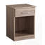 Table de chevet décontractée en bois Sandle-1543165385