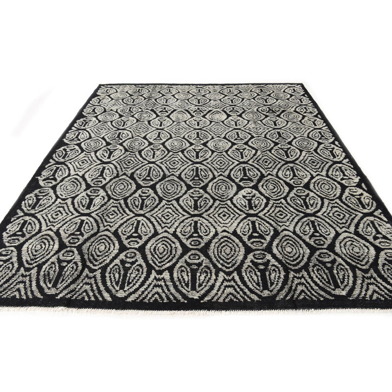 Tapis noir Judy