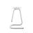 Paperclip70 Metal Backless Stool-1056956874