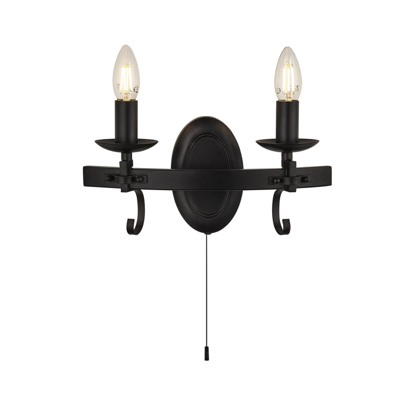 Follis Mild Steel Candle Wall Light