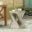 Élégante table d'appoint ronde à motif floral, parfaite pour rehausser l'esthétique de n'importe quelle pièce-508840871-516293774