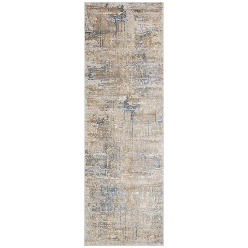 Compas Abstract Area Rug, Runner 80 x 240cm