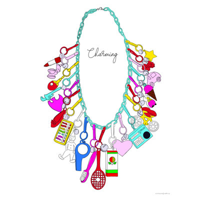 " 80'S Charm " by Kamdon Kreations