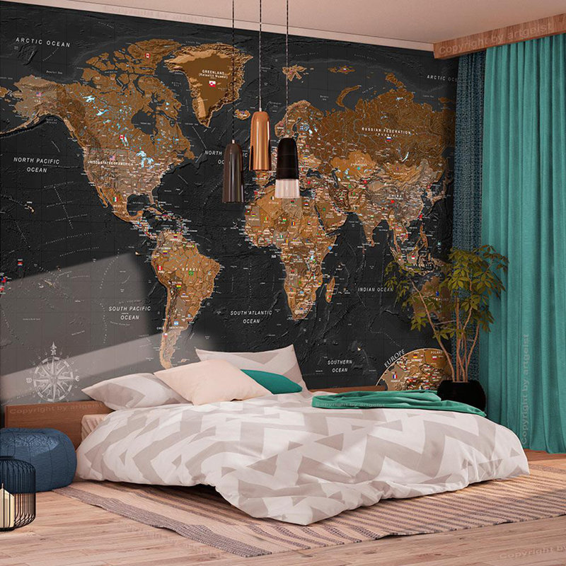 Antowan Peel & Stick Wall Mural, 96" L x 135" W