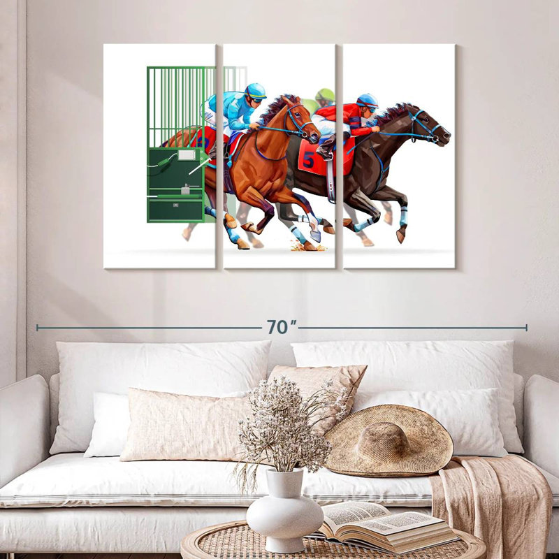 Sireci Derby, 32" H x 50" W