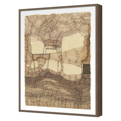 Coffee Drawing Tiny 23 Print by Renee Staeck