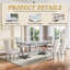 Rectangular 70.1"L X 35"W Dining Set-111570912-122919256-122920258