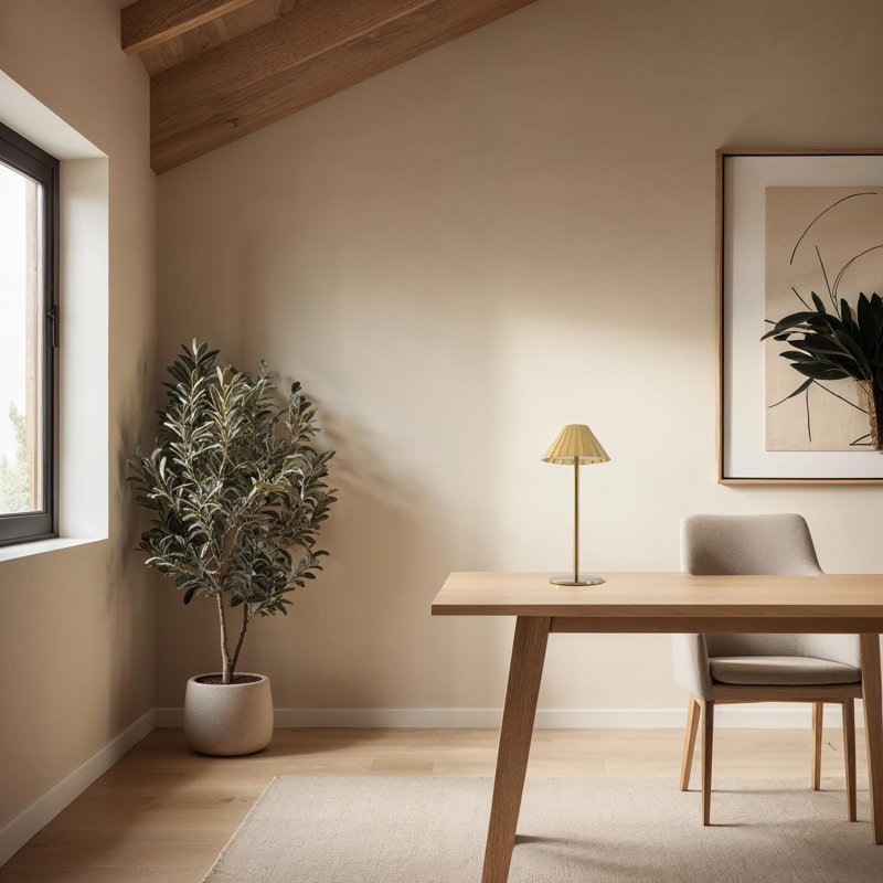 Lampe de table Ginevra, Jaune