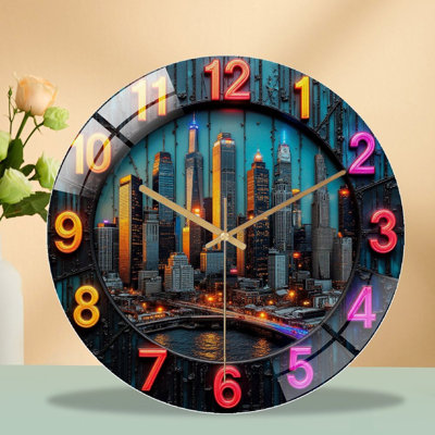 Horloge murale 12 po