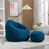 Microfibre bleue sélectionné