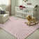 Celeta Abstract Rainbow Striped Area Rug - Colorful Modern Carpet for Living Room, Bedroom, or Office Decor