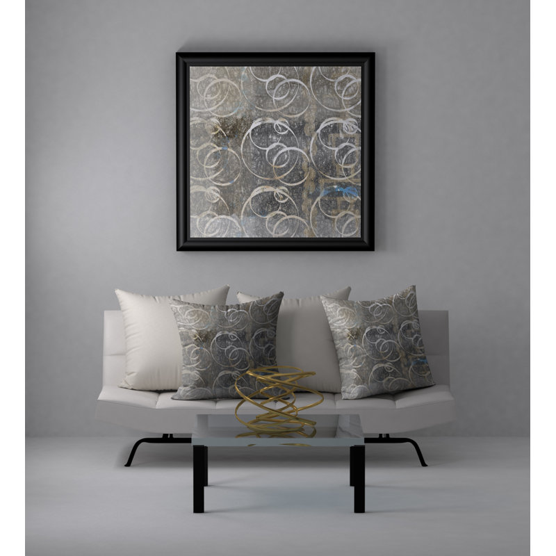 Geometric Reversible Throw Pillow, 20" x 20"