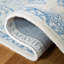 Tapis en coton touffeté à la main bleu / ivoire Cuvier-1718612159