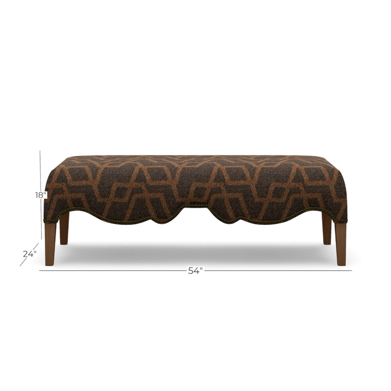 Bench, Yes, Perky 855419, Walnut
