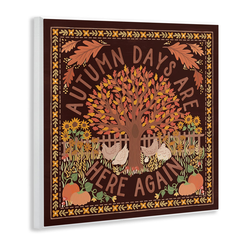 «Autumn Days on Brown» par Laura Marshall