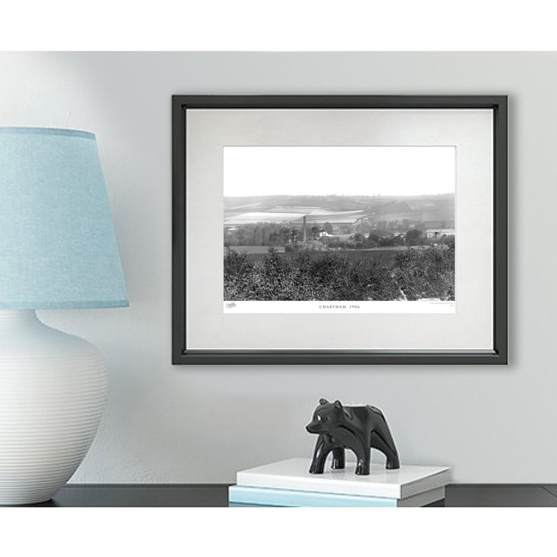 Chartham, 1906 - Single Picture Frame Print, 28cm H x 36cm W x 2.3cm D