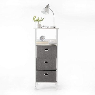Pinkstorage 4 Compartment Tablet Storage Cart