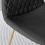 Scottsmoor Modern High Gloss & Glass Dining Table Set - 6 Scandi-Style Faux Leather Dining Chairs-86749092-86749093