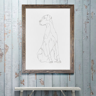 " Dog Contour II "
