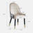  Modern 5/7 Pieces Dining Room Sets, Pre-Assembly Round Dining Table Sets, Matte Sintered Stone Tabletop Kitchen Dining Table Set with PU Upholstered Chairs-975364841