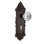 Victorian Plate with Decorative Keyhole and Crystal Door Knob