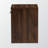 Harrow Brown & Dark Gray Silver Handle 1-Drawer & 1-Shelf Nightstand, 17.99" H X 15.62" W X 13.61" D