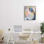 Cadre flottant pastel à motif géométrique rond, design par Ramona Murdock-706924220-706924219