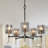 Quitman 26" Width 5-light Dimmable Chandelier