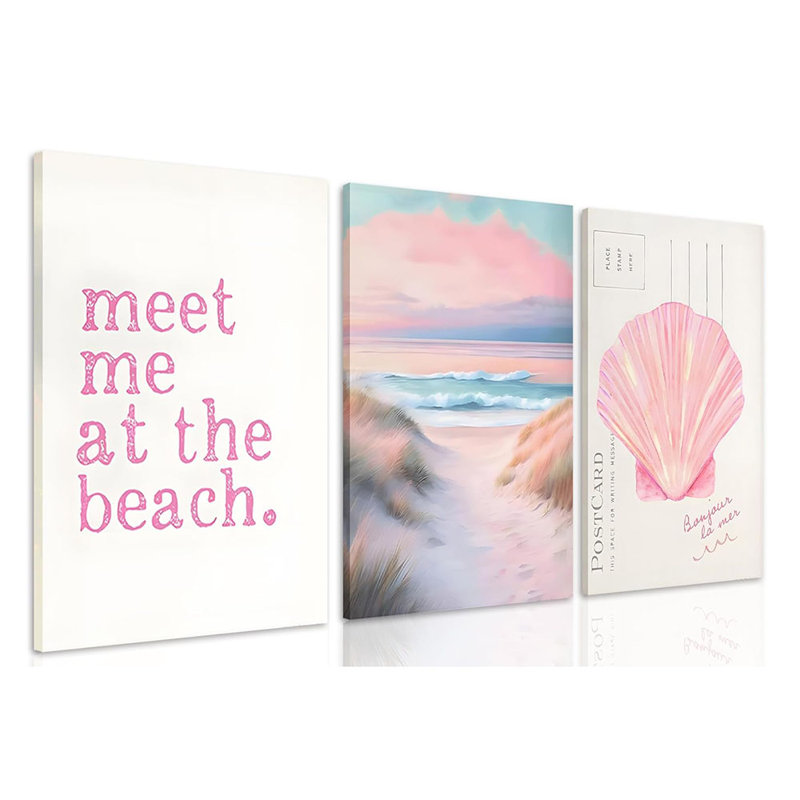 3 Piece Wrapped Canvas Print