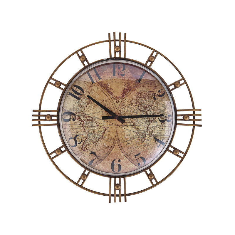 Safiya Metal Wall Clock