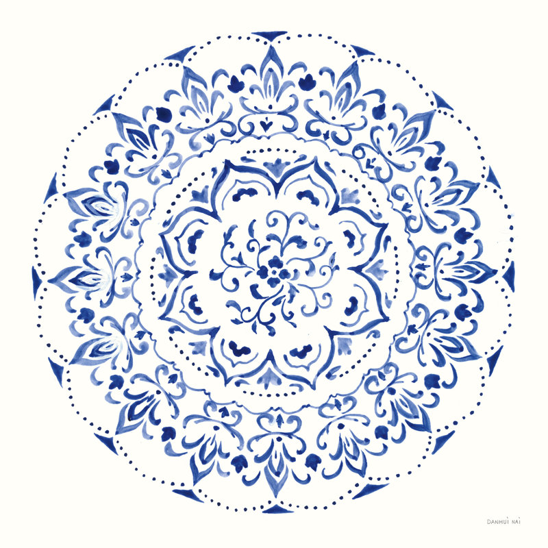 Circle Of Life I by Danhui Nai - Wrapped Canvas Painting, 30cm H x 30cm W x 3.8cm D