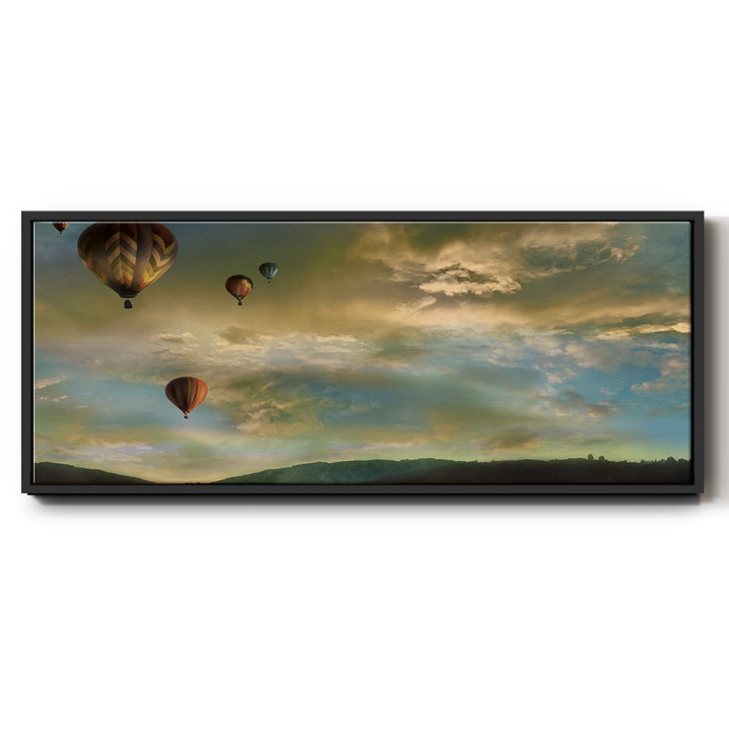 Sunset Rendezvous - Toile encadrée, H 12 po x l 30 po