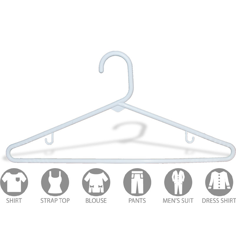 Cintre standard, Blanc