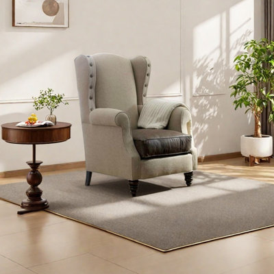 Luxurious minimalist lounge chair