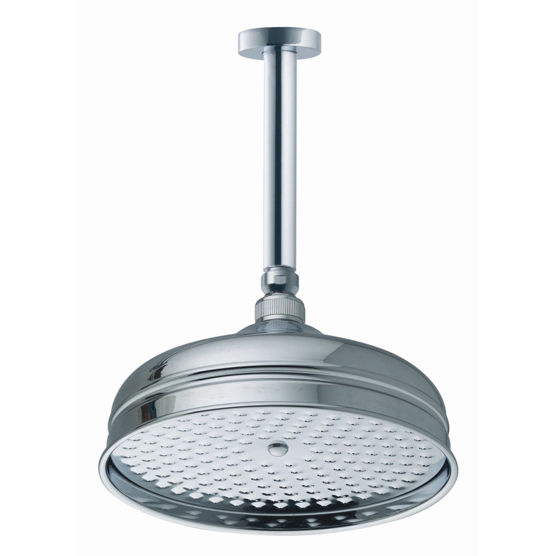 Rain Fixed Shower Head 2.5 GPM GPM, Brushed Nickel