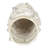 Ceramic Decorative Vase with Textured Wavy Design - Modern Home Accent-396972039