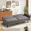 Modern Upholstered Living Room Set With Wooden Legs & Convertible Backrest-145362532-145362530