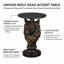 Table d'appoint tête de loup