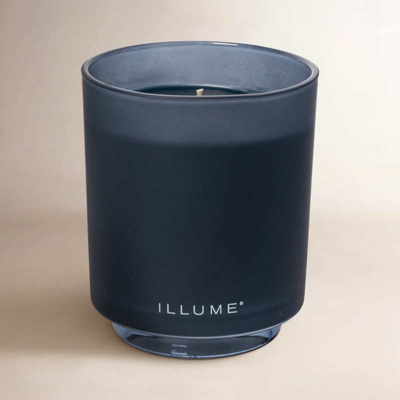 Beautifully Done Essentials Hidden Lake Boxed Glass Scented Candle, Refillable Boxed Glass