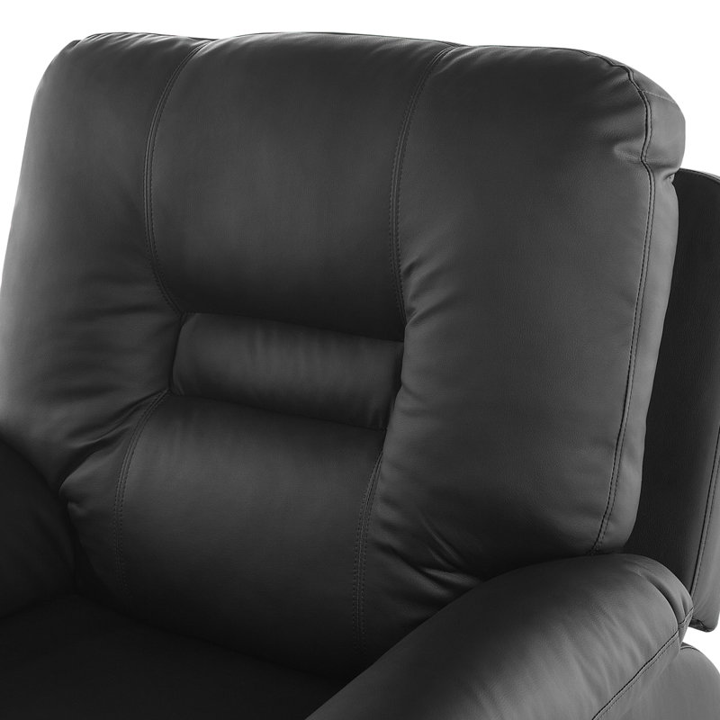 Grant 85cm Wide Club Recliner, Black